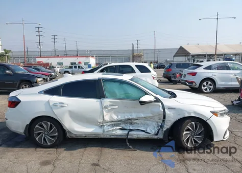 2019 Honda Insight Touring z USA, uszkodzony, nr VIN 19XZE4F95KE031650